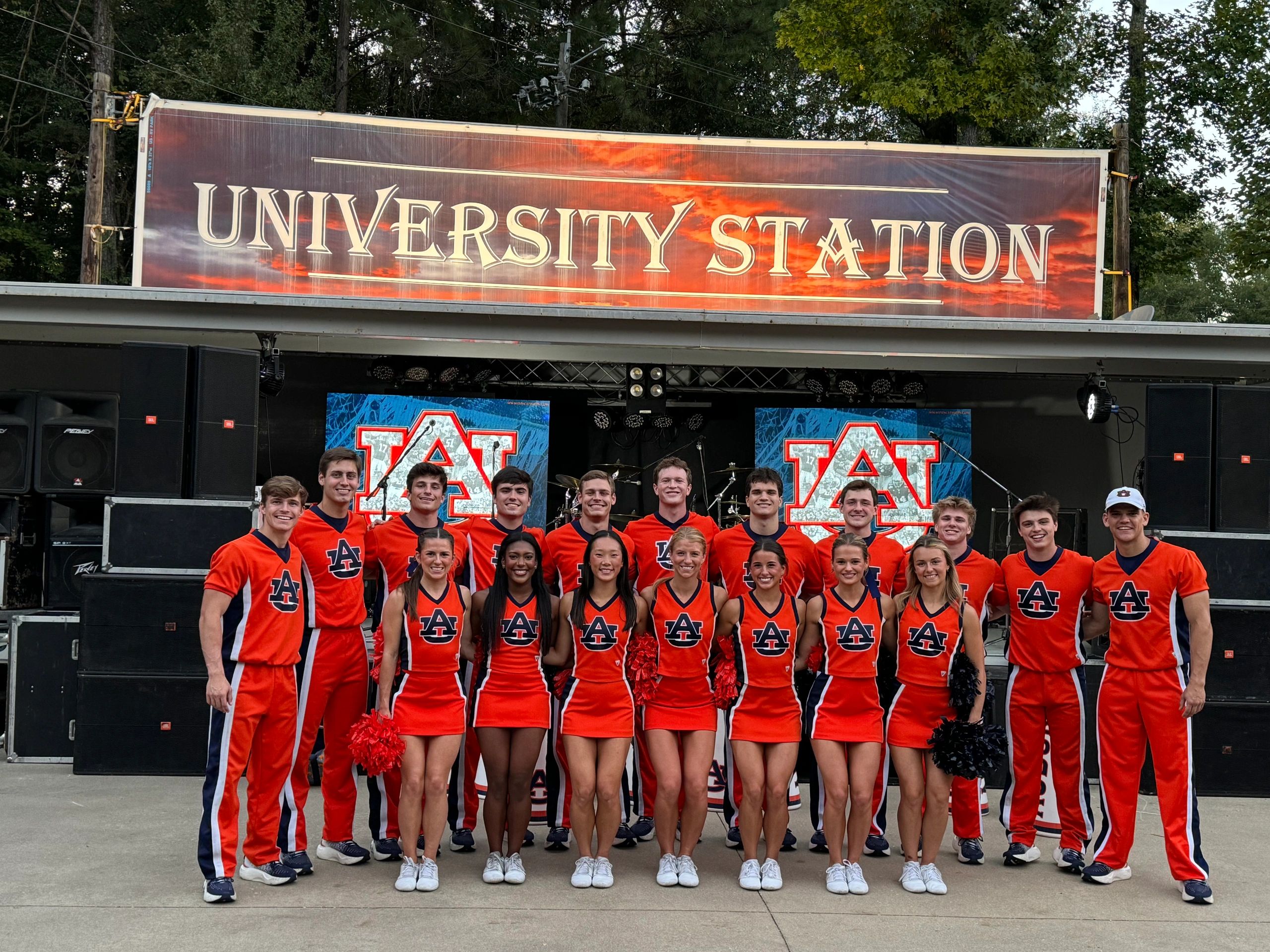University Station RV Resort lot during an Auburn game weekend